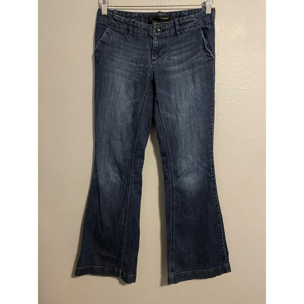Vintage Mossimo Jeans Womens Size 4 Bootcut Flare Stretch Low Rise Casual Y2K